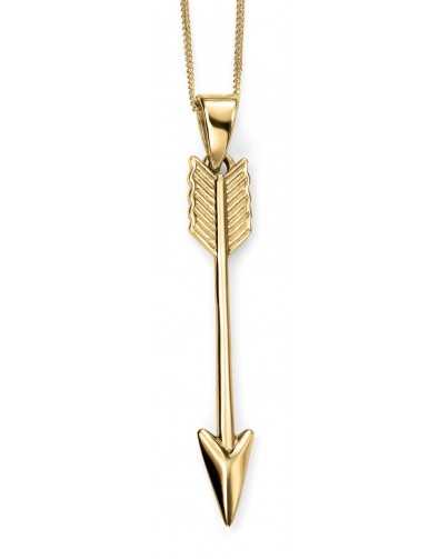 Necklace arrow, Gold 375/1000