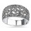 Ring marcassite in 925/1000 silver