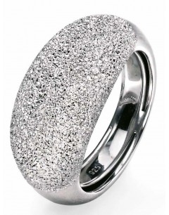 Ring with a diamond cut 925/1000 silver