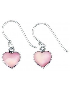 Earring heart 925/1000 silver