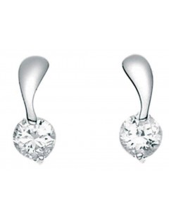 Earring zirconia in 925/1000 silver