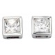 Earring zirconia in 925/1000 silver