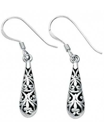 Earring oriental in 925/1000 silver