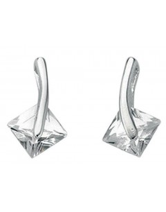 Earring zirconia in 925/1000 silver