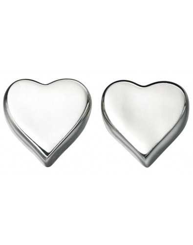 Earring heart 925/1000 silver