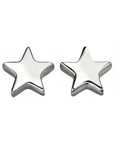 Earring-star in 925/1000 silver