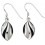 Earring mother of pearl in 925/1000 silver