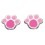 Earring paw bear, 925/1000 silver