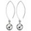 Earring balls in 925/1000 silver