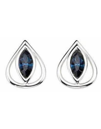 Earring swarovski, in 925/1000 silver