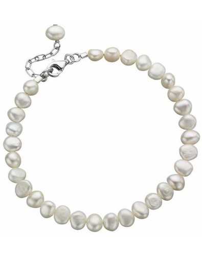 Bracelet freshwater pearl in 925/1000 silver