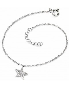 Bracelet star in 925/1000 silver