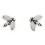 Earring bee in 925/1000 silver