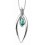 Necklace Swarovski crystal, in 925/1000 silver