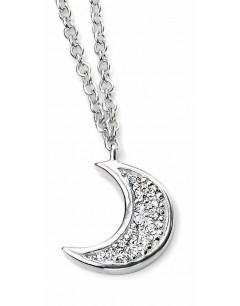 Necklace moon in 925/1000 silver