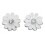 Earring flower 925/1000 silver