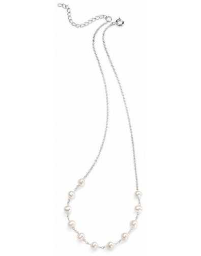 Necklace pearl in 925/1000 silver