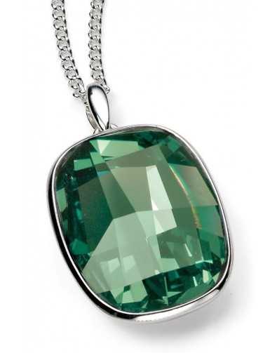 my-jewelry - D3786V - Necklace with Swarovski crystal in 925/1000 silver