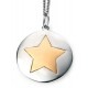 My-jewelry - D4203 - Necklace star Gold-plated in 925/1000 Silver