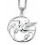 My-jewelry - D4202 - Necklace Hummingbird in 925/1000 Silver