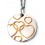 My-jewelry - D4206 - Necklace hearts Gold plated on 925/1000 Silver