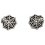 My-jewelry - D925w - earring spider web in 925/1000 silver