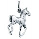 Padded horse in 925/1000 silver