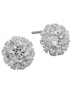 My-jewelry - D4925 - earring zirconia in 925/1000 silver