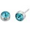 My-jewelry - D4926a - earring zirconia in 925/1000 silver