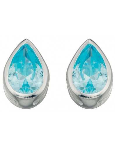 My-jewelry - D4927a - earring zirconia in 925/1000 silver