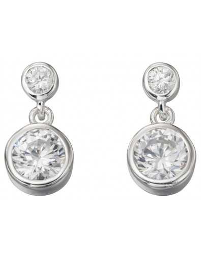 My-jewelry - D5037 - earring zirconia in 925/1000 silver