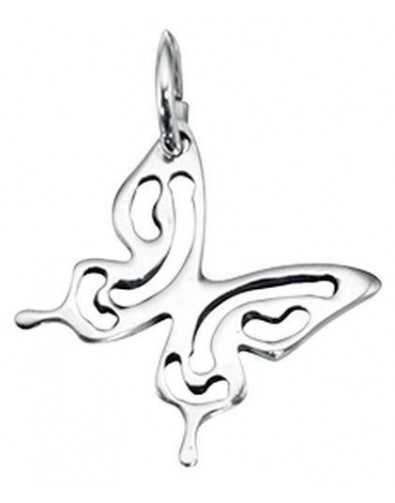 Butterfly necklace in 925/1000 silver