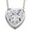 My-jewelry - D3843 - Collar chic heart in 925/1000 silver