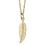 My-jewelry - D3856 - Collar chic pen gold-plated in 925/1000 silver