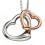 My-jewelry - D4172 - Collar chic heart gold plated in 925/1000 silver