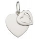 My-jewelry - D4256 - Collar chic double heart in 925/1000 silver