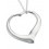 necklace heart in 925/1000 silver